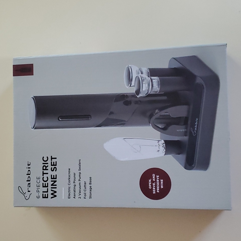 Rabbit 6-piece Electric Wine Set